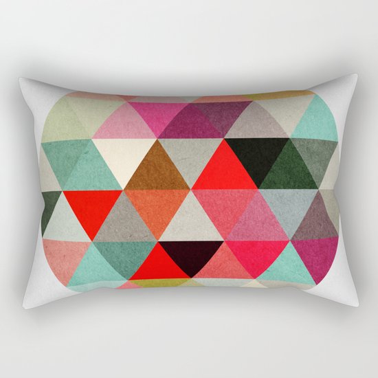 Geo Hex 03. Rectangular Pillow