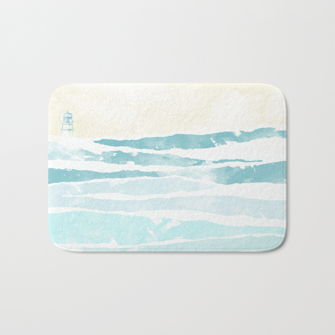 lighthouse bath mats | society6 lighthouse bath mats | society6