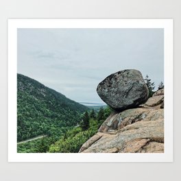 Boulder Rock Art Print