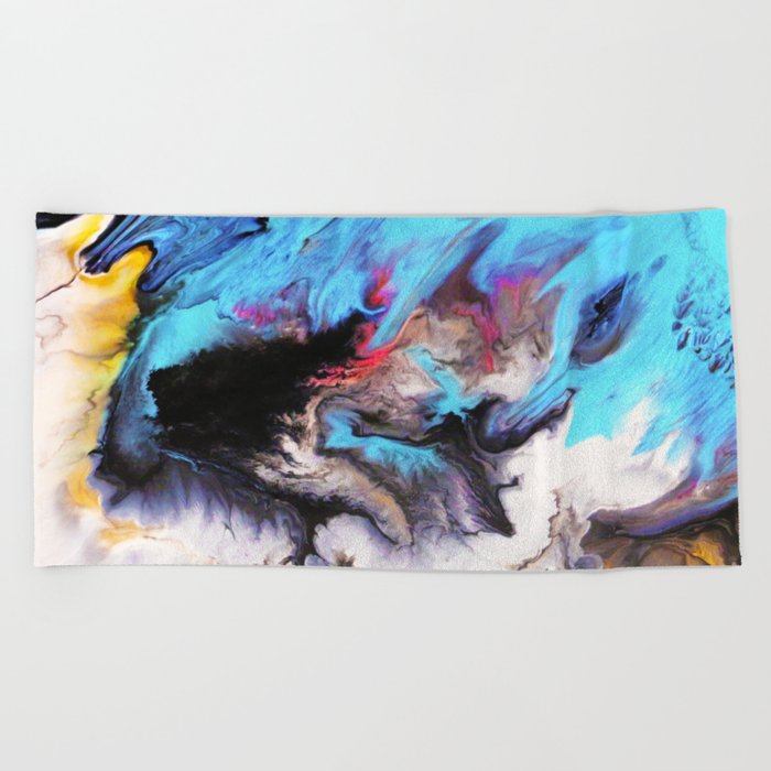 Waves Coming To Shore On Vancouver Island Beach Towel By Colorarts Society6
