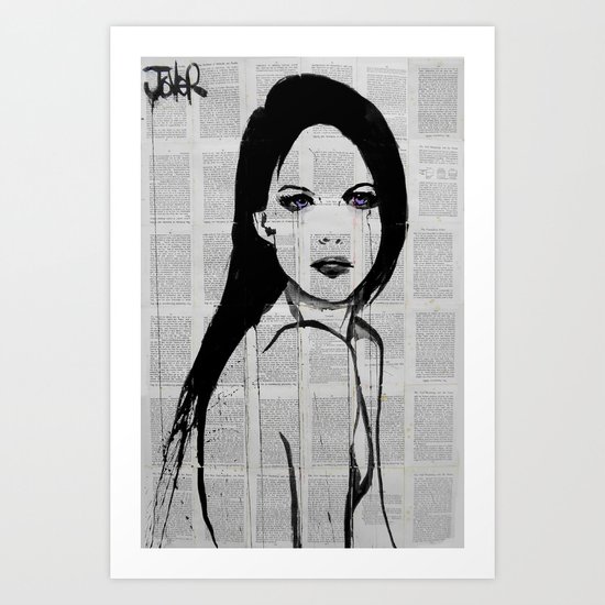 sweet violet Art Print