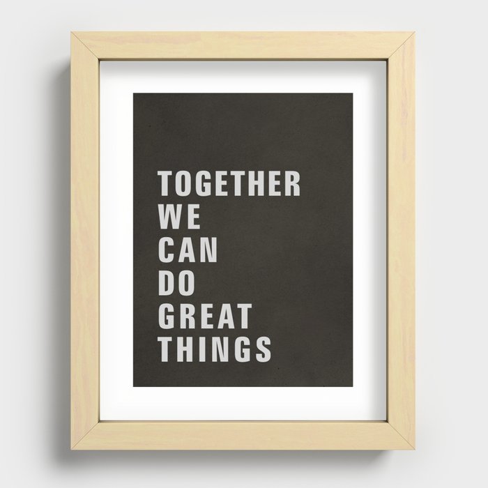 Recessed Framed Print