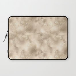 Glam Soft Gold Metallic Texture Laptop Sleeve