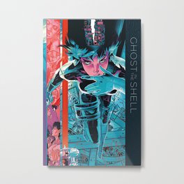 The Ghost In The Shell Metal Print