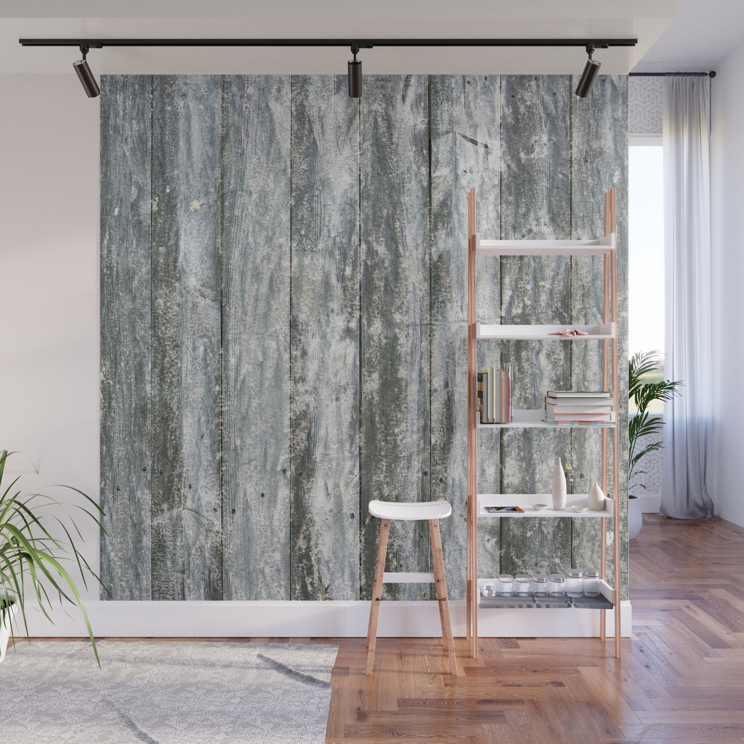 Rustic Western Barn Wood Wall Mural By Karbondream Society6