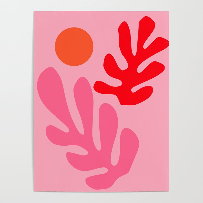 Henri Matisse - Leaves - Bubblegum Poster