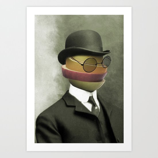 Bowler fruit Art Print