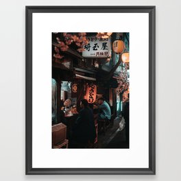 Tokyo Nights Framed Art Print