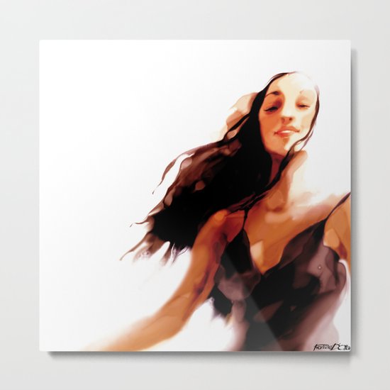 Woman Metal Print