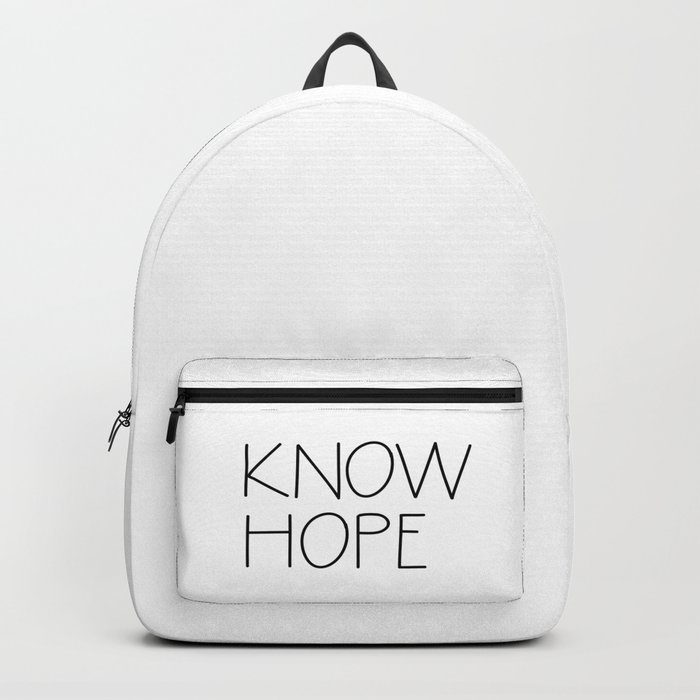 Know Hope Backpack