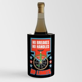 No Breakes No Handles Unicycle Wine Chiller
