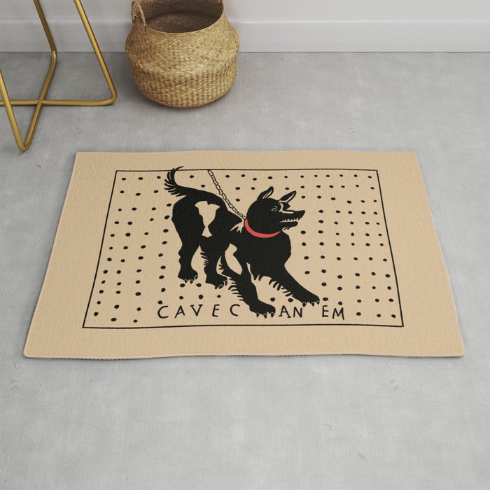 Cave Canem Rug