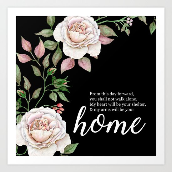 Home Art Print