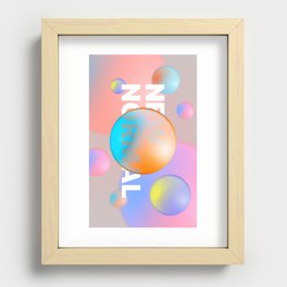 New Normal Recessed Framed Print