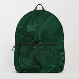 Modern Cotemporary Emerald Green Abstract Backpack | Graphicdesign, Windowcurtains, Phonecasesskins, Towels, Rugs, Floorpillows, Notebookscards, Blankets, Duvetcomforters, Emeraldgreendecor 