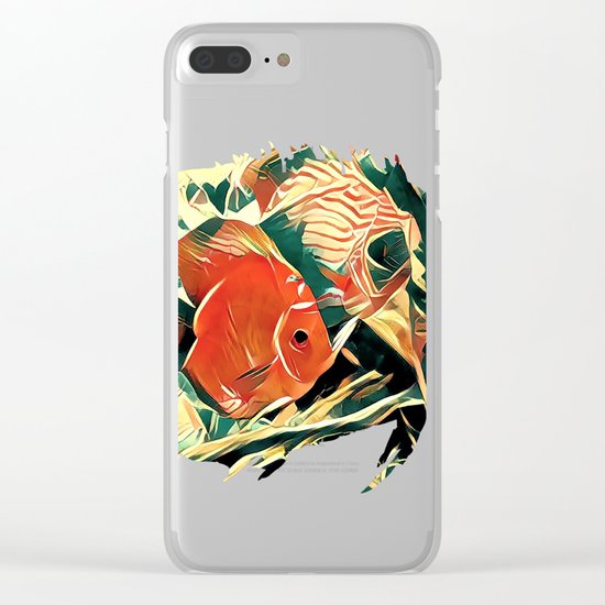 Small Fish Clear iPhone Case