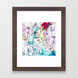 Spring Haze Framed Art Print