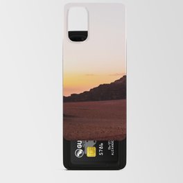 Wadi Rum Sunset, Jordan, Landscape, Travel Photography Android Card Case