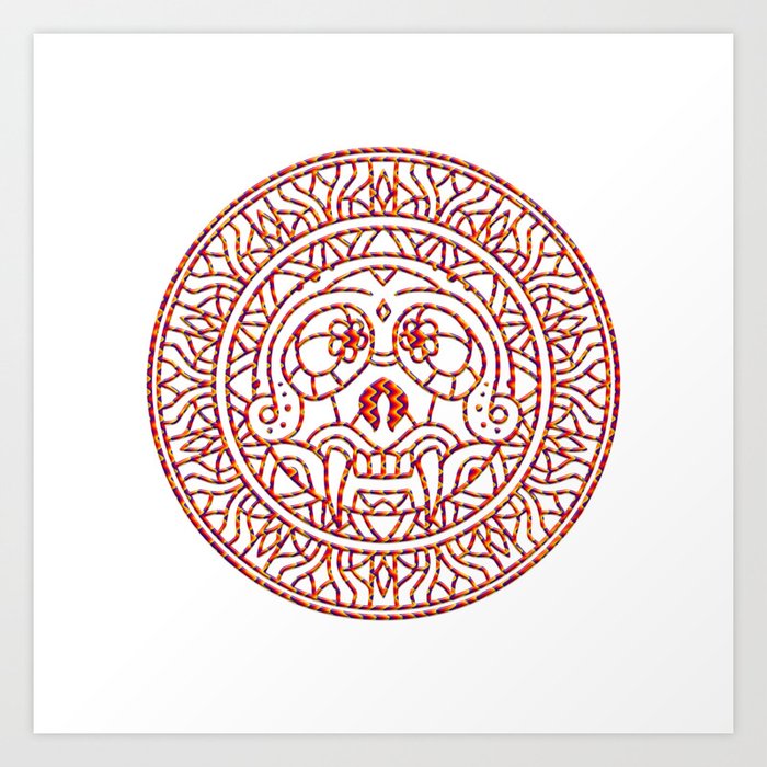 Wallpaper Vampire Skull Mandala Art Print By Almanachmunich Society6 Free HD