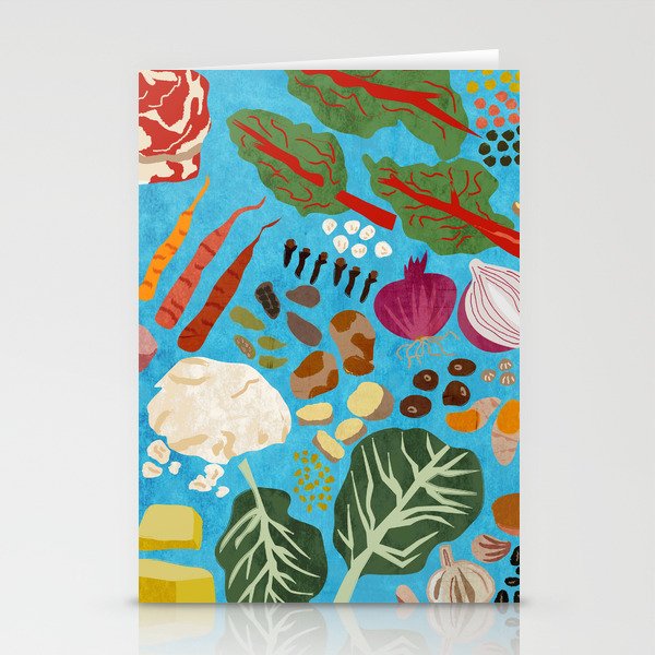 Ethiopian Food is Good Food Stationery Cards