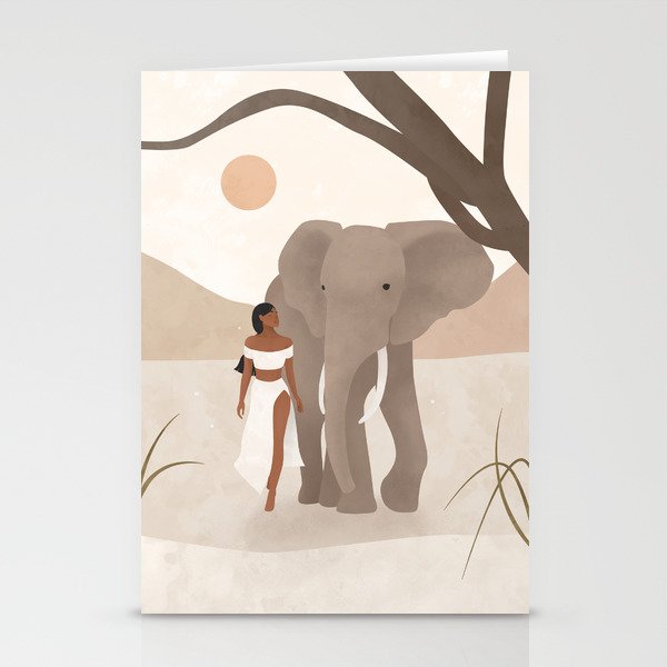 Spirit Animal – Elephant Stationery Cards