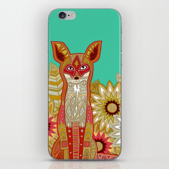 garden fox iPhone & iPod Skin