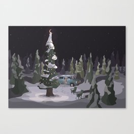 Forest Light Canvas Print