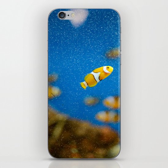 Just Keep Swimming iPhone & iPod Skin