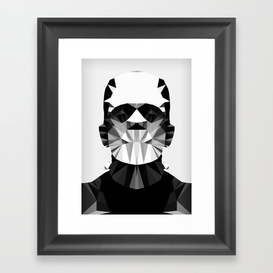 Polygon Heroes - The Horror Framed Art Print