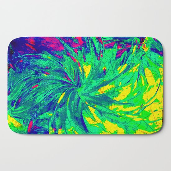 Web Of Lies Neon Vibrant Abstract Acrylic Painting Digital