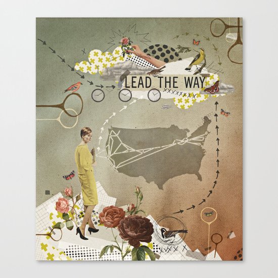 lead the way Canvas Print