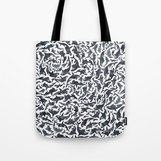Whale, Orca Tote Bag