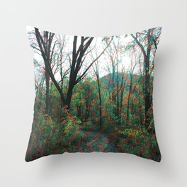 Into the Forest Throw Pillow