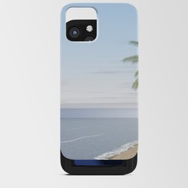 Beach and Sea in Sunshine During the Summer iPhone Card Case