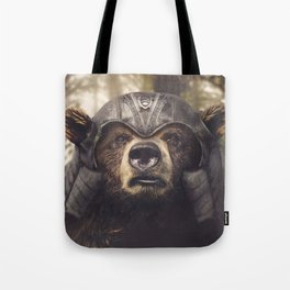 Armored Bear Companion Tote Bag