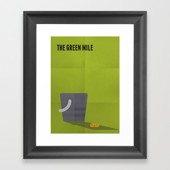 The Green Mile Minimalist Framed Art Print