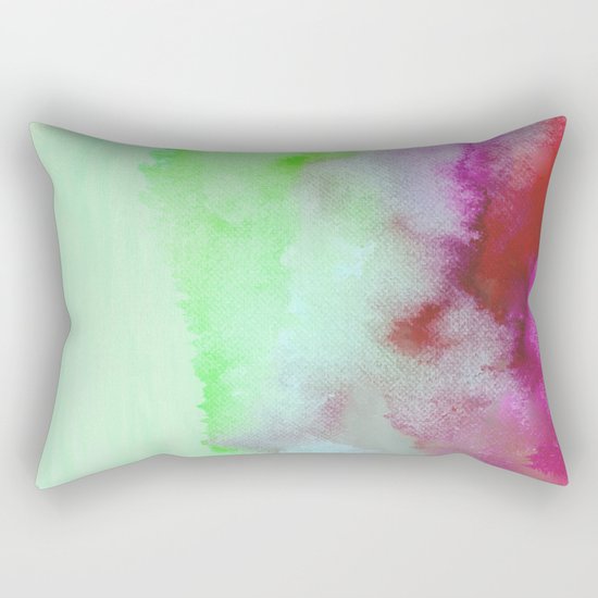 Lime & Pomegranate #society6 #decor #buyart Rectangular Pillow