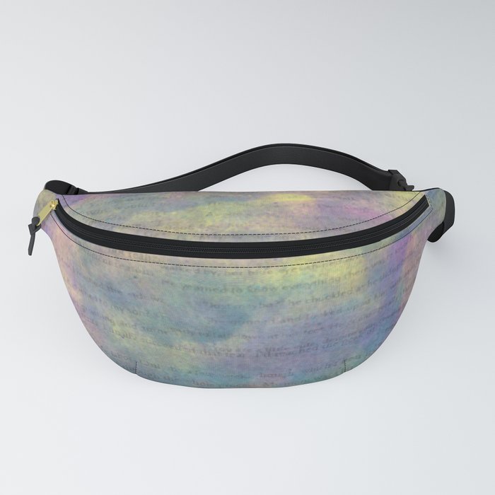 Bold Watercolor Words 5 Fanny Pack