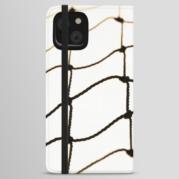 Net background, net on white background iPhone Wallet Case