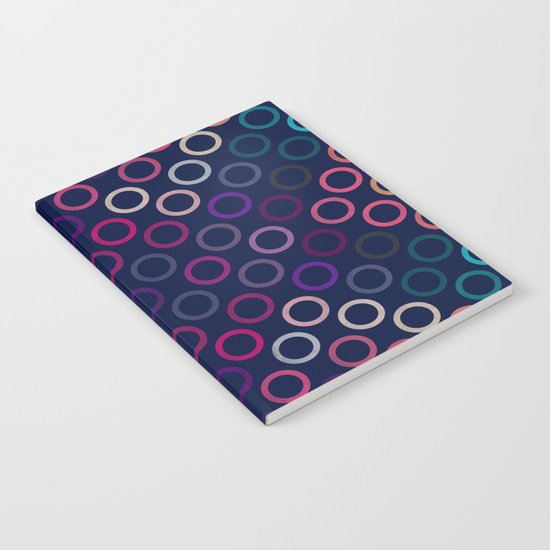 Colorful Circles VIII Notebook