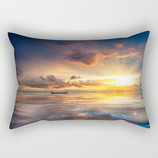 Lost In Paradise Rectangular Pillow