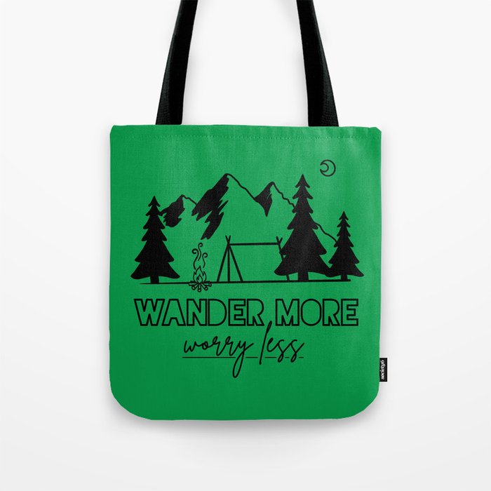 Wander More Tote Bag