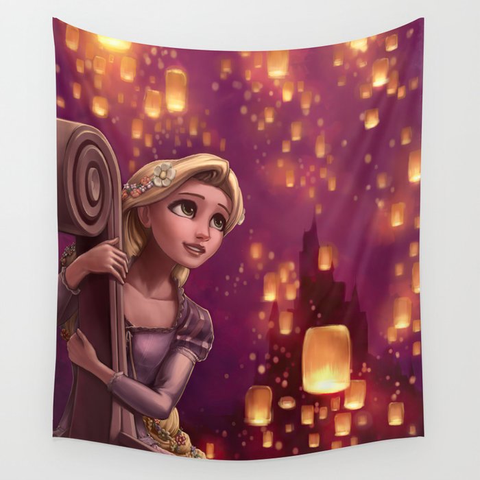 Rapunzel Wall Tapestry