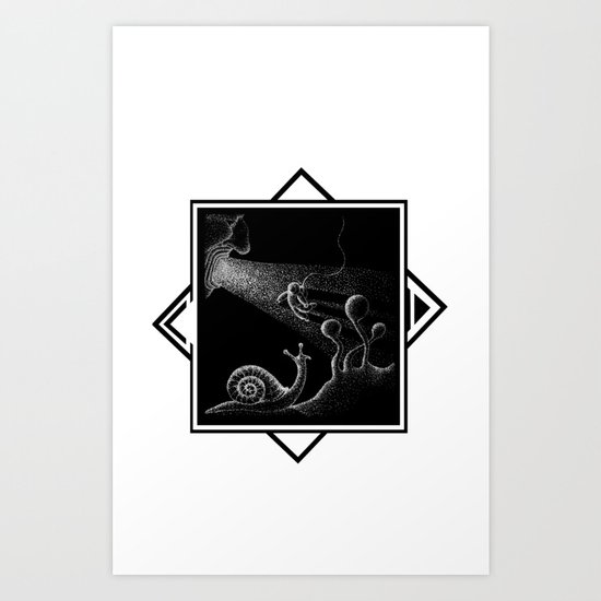 COSMONAUTA Art Print