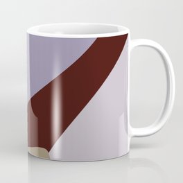 Burgundy Pathway Breakline3 Coffee Mug