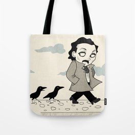 Edgar Allan Poe (Mother Raven) Tote Bag