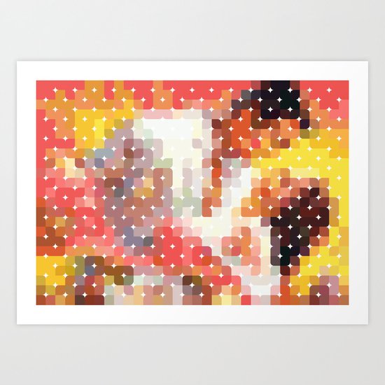 Gone with the wind Art Print
