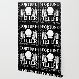 Fortune Telling Paper Cards Crystal Ball Wallpaper