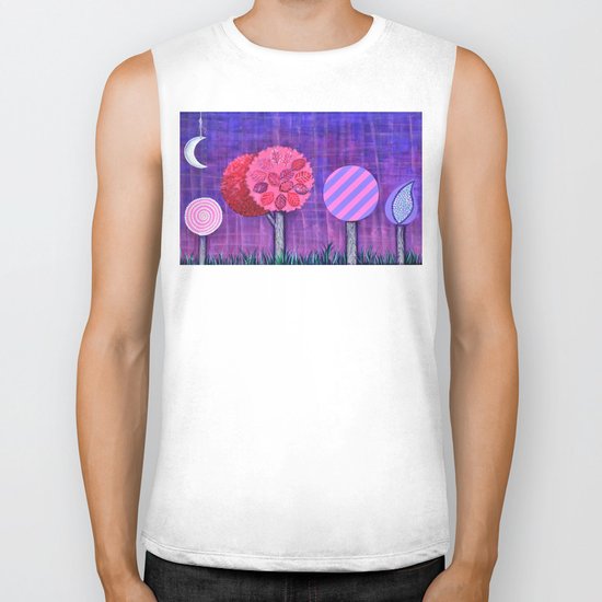 Violet Grove Biker Tank