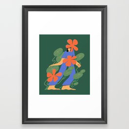 nasturtium Framed Art Print